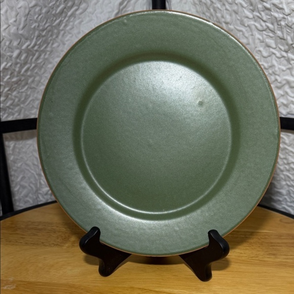Casa Verde by WSP Vintage  Green Small Salad Plate 8 5/8 Portugal